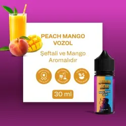 BHK VOZOL - Peach Mango - 30ML Salt Likit
