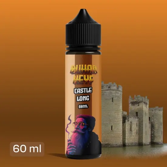 BHK Castle Long Likit - Badem Hindistan Cevizi Karamel 60ML