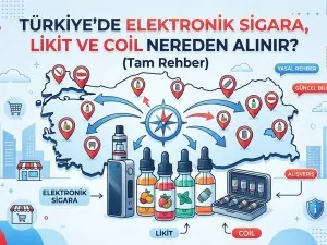 Türkiye'de Elektronik Sigara, Likit ve Coil Nereden Alınır? (Tam Rehber)