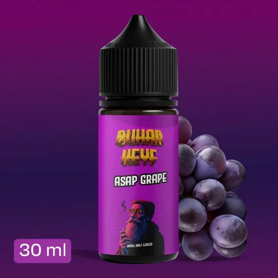 bhk asap grape salt likit 30ml siyah uzum aromali