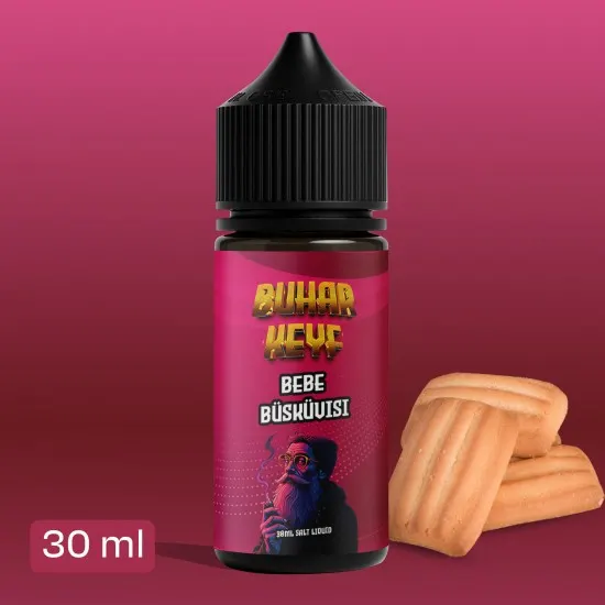 bhk bebe biskuvisi salt likit 30ml bebek biskuvisi aromali