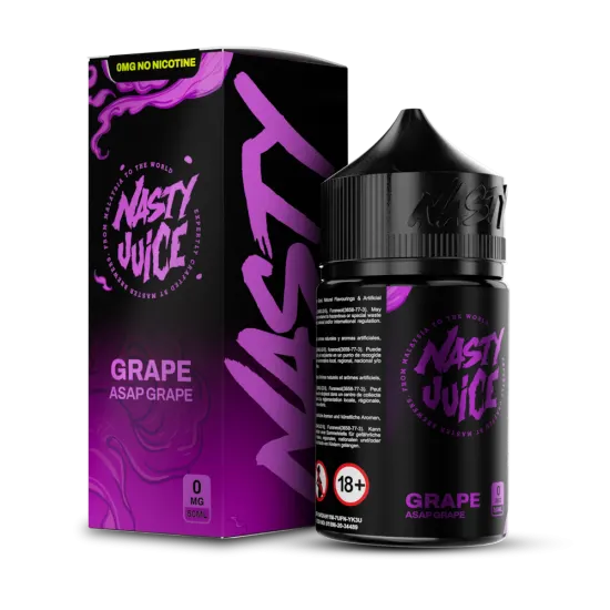 Nasty Juice A$AP GRAPE - Siyah Üzüm ve Nane Aromalı 60ML