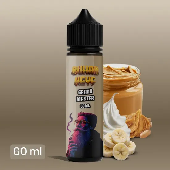 BHK Grand Master Likit - Muz Fıstık Ezmesi Krema 60ML