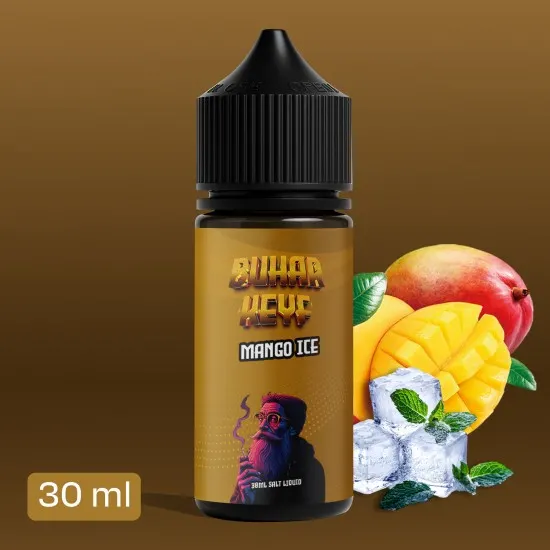 bhk mango ice salt likit 30ml mango mentol buzlu