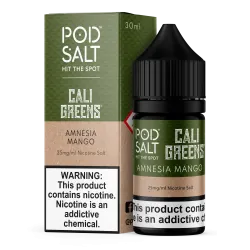 Pod Salt - Cali Greens - Amnesia Mango - 30ML