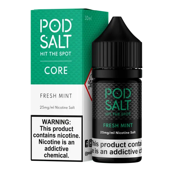 Pod Salt - CORE - FRESH MINT Salt Likit 30ML