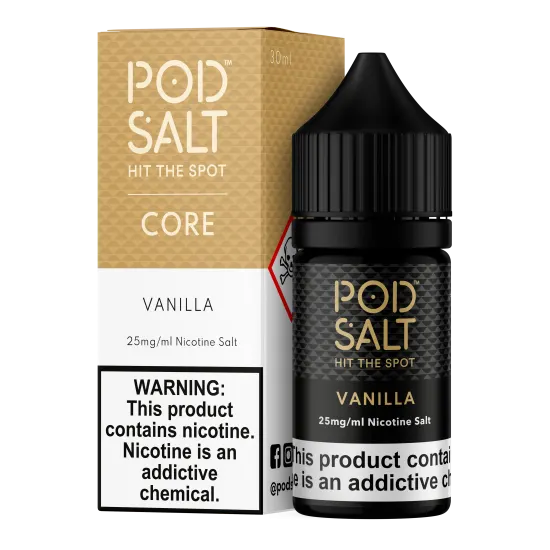 Pod Salt - CORE - VANILLA Salt Likit 30ML