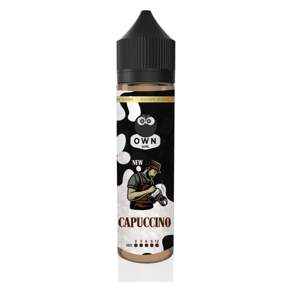 BHK Cappuccino Likit - Köpüklü Kahve Aromalı 60ML