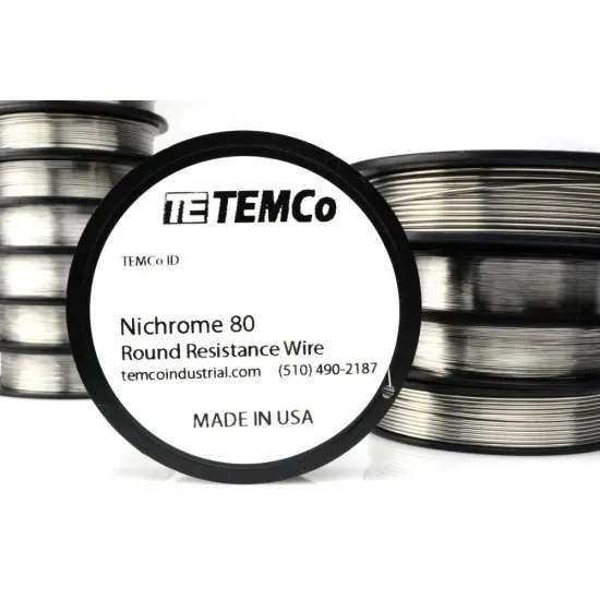 TEMCO Nichrome 80 Coil Rezistans Teli 10m (24/26/27/38/32ga)