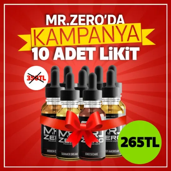 Mr Zero 10'u Bir Arada #KAMPANYA