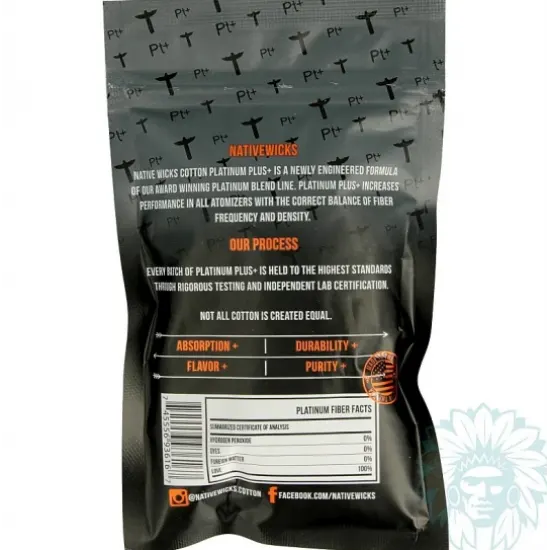 Native Wicks Platinum Plus Cotton Pamuk - Orijinal