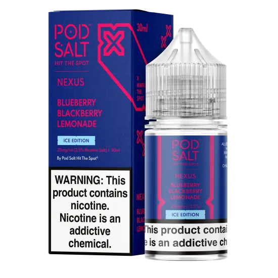 Pod Salt - Blueberry BlackBerry Lemonade 30ML