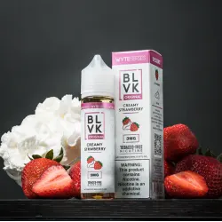 BLVK Creamy Strawberry 100ml Likit