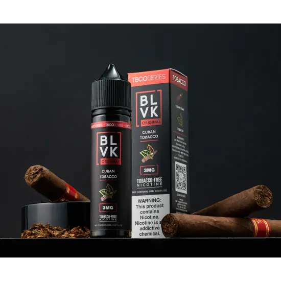 BLVK Cuban Tobacco 100ml Likit - Buharkeyf
