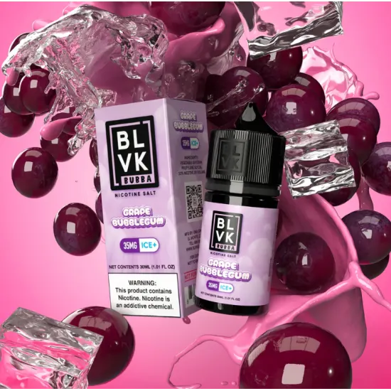 BLVK Salt Grape Bubblegum 60ml - Buharkeyf