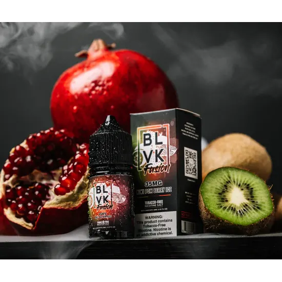 BLVK Salt Kiwi Pom Berry Ice 60ml - Buharkeyf