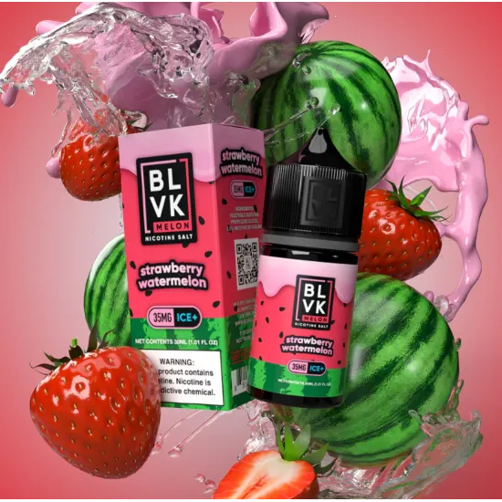 BLVK Salt Strawberry Watermelon 60ml - Buharkeyf