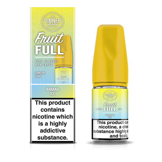 Dinner Lady Banana ice Salt Likit 30ML