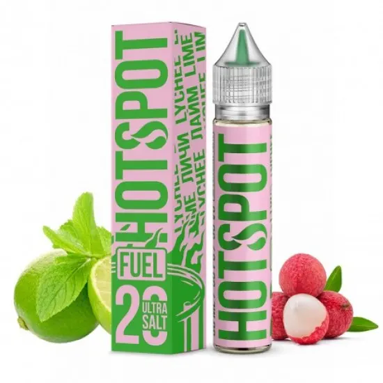 Hotspot Fuel Salt Lychee Lime 30ml - Buharkeyf