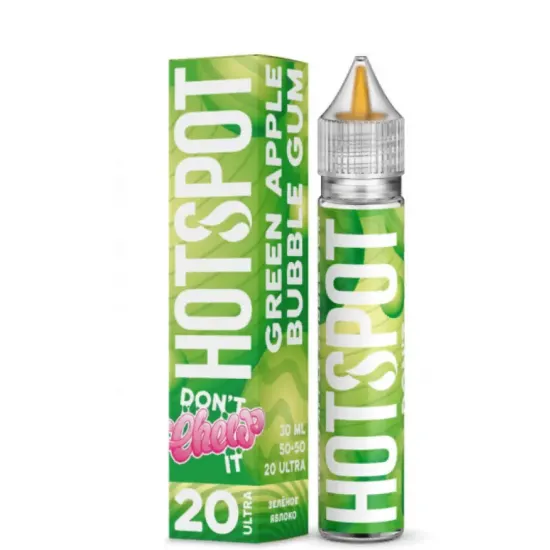 Hotspot DONT Chew IT Salt Green Apple Bubble Gum 30ml - Buharkeyf