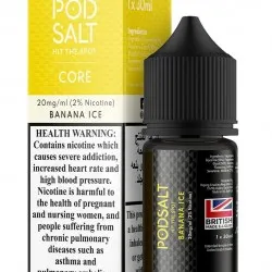 Pod Salt - CORE - BANANA ICE Salt Likit 30ML