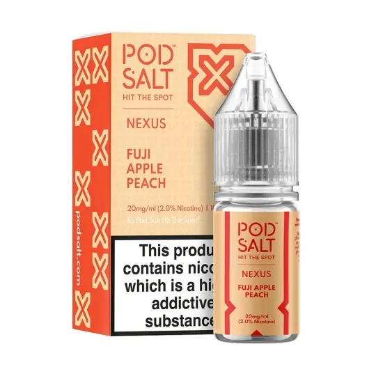 Pod Salt - NEXUS - FUJI APPLE PEACH Salt Likit 30ML