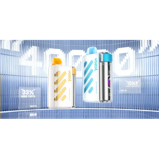 Vozol Vista 40000 Puff 1000mAh Şeffaf Elektronik Sigara - Buharkeyf